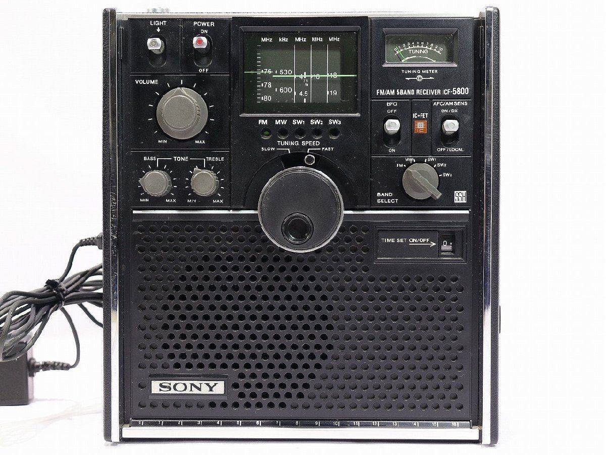 質Banana】現状品 SONY/ソニー ICF-5800 スカイセンサー 5バンドマルチ 