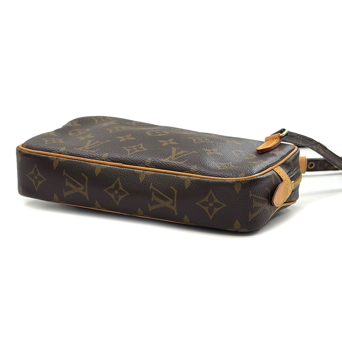 美品 ルイ ヴィトン LOUIS VUITTON モノグラム ポシェット マルリー バンドリエール ショルダー バッグ M51828 90316220 美品 ルイ ヴィトン LOUIS VUITTON モノグラム ポシェット マルリー