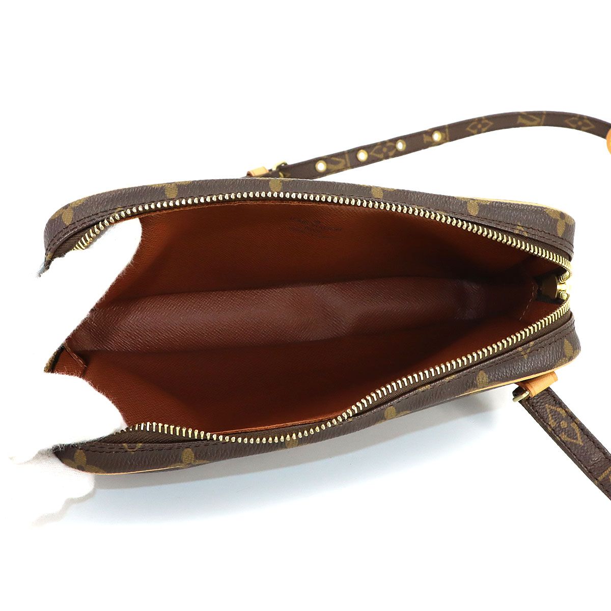 美品 ルイ ヴィトン LOUIS VUITTON モノグラム ポシェット マルリー バンドリエール ショルダー バッグ M51828 90316220 美品 ルイ ヴィトン LOUIS VUITTON モノグラム ポシェット マルリー