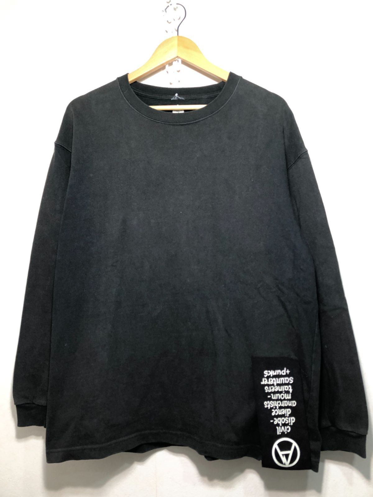 024031 MOUNTAIN RESEARCH Mega Tag L/S ロンT L/XL Tシャツ 