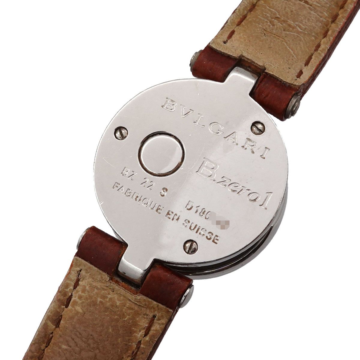 ブルガリ BVLGARI ビーゼロワン BZ22S ダイヤベゼル レディース 腕時計 ホワイト クォーツ ウォッチ B-zero 1 90321798 ビー・ゼロワン ブルガリ BVLGARI ビーゼロワン BZ22S 白文字盤 ベゼル