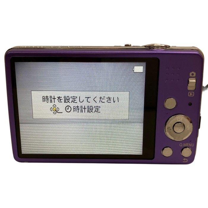 美品/Panasonic/パナソニック/LUMIX/デジタルカメラ/DMC-FH8/パープル