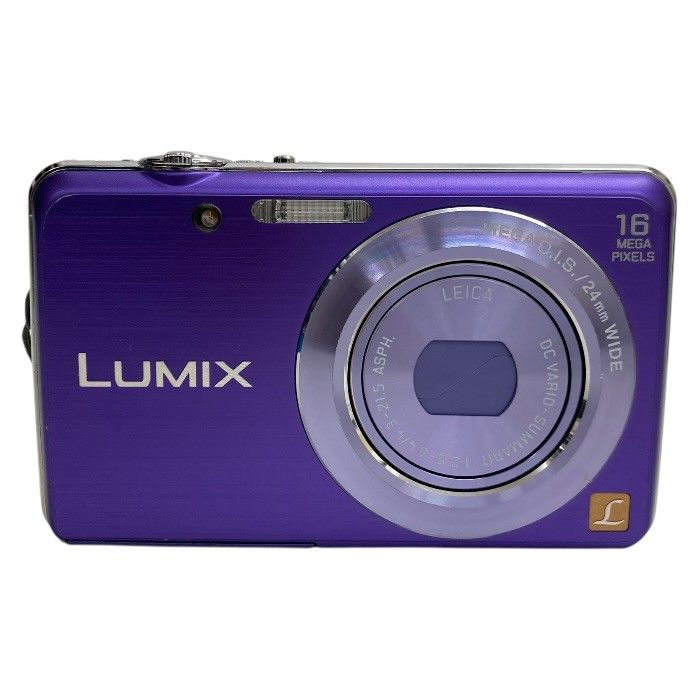 美品/Panasonic/パナソニック/LUMIX/デジタルカメラ/DMC-FH8/パープル