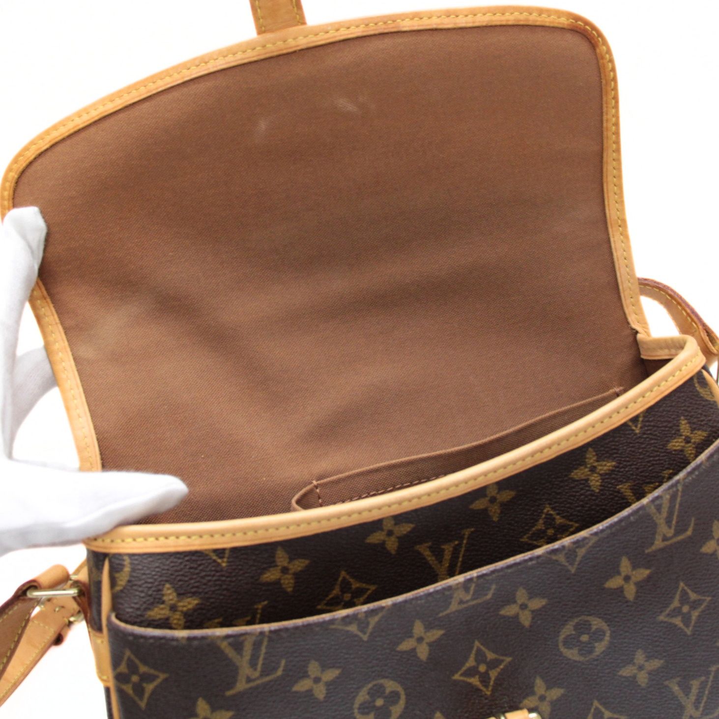 ルイヴィトン LOUIS VUITTON ソローニュ ショルダーバッグ モノグラム M42250 【74251】 ルイ・ヴィトン LOUIS VUITTON ソローニュ M42250 ブラウン モノグラム