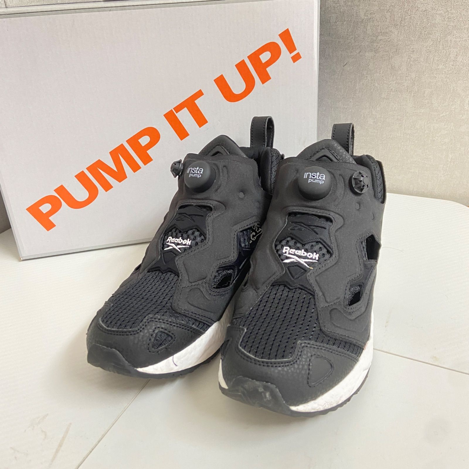 Reebok インスタポンプフューリー ブラック24cm Reebok - ✨美品