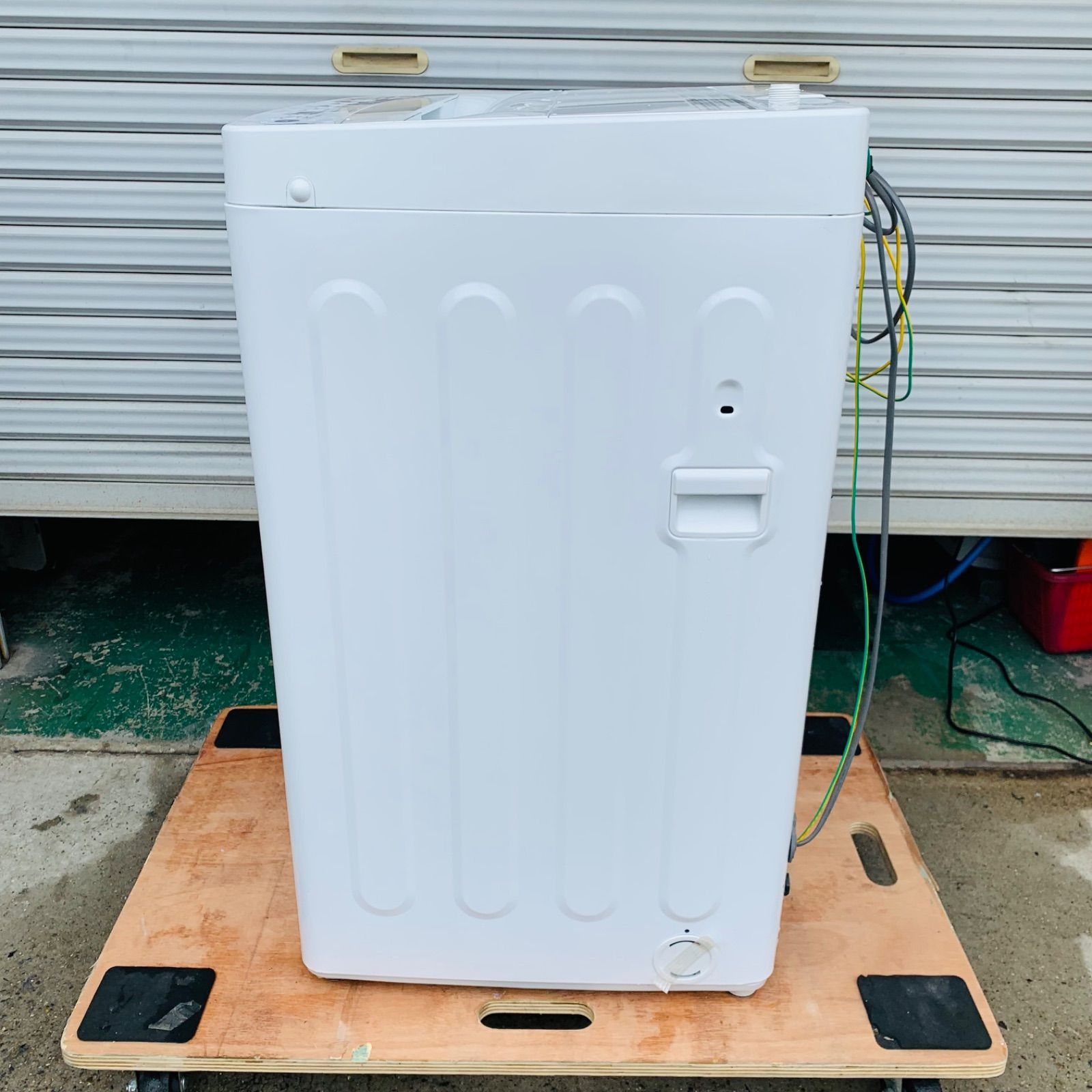 4r30. Haier 4.5kg 洗濯機 BW-45A 2024年製 ホワイト 動作品 - メルカリ