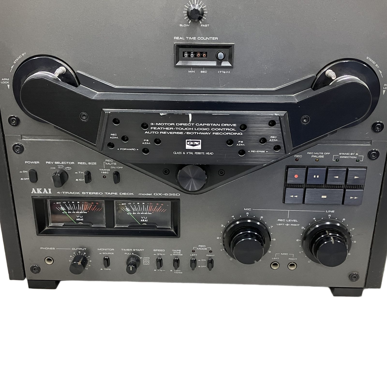 AKAI GX-635D オープンリールデッキ オーディオ機器 アカイ 音響機材 