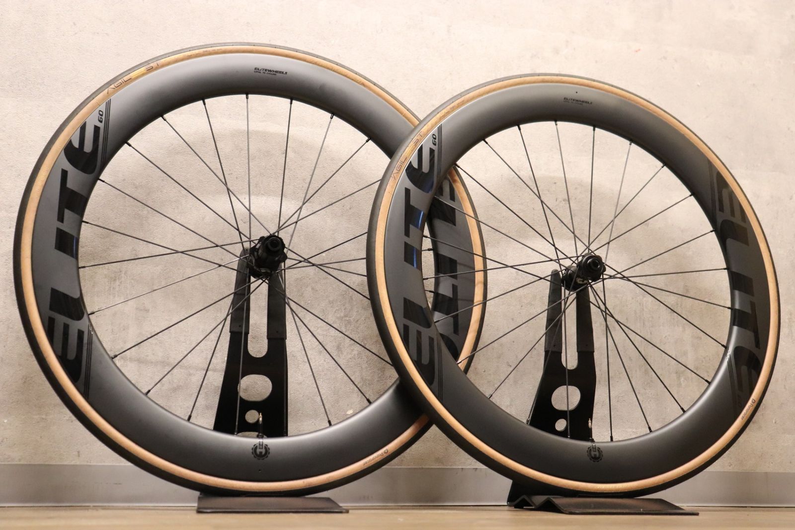Elite カーボンホイール 60mm エリートホイールズ ELITEWHEELS エッジ ディスク EDGE60 DISC