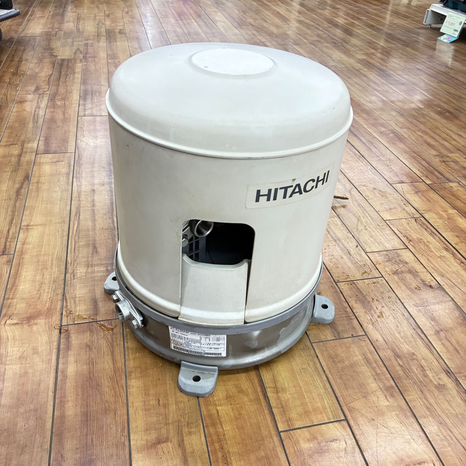 日立(HITACHI) インバーター浅井戸用自動ポンプ WT-P125X 【中古 