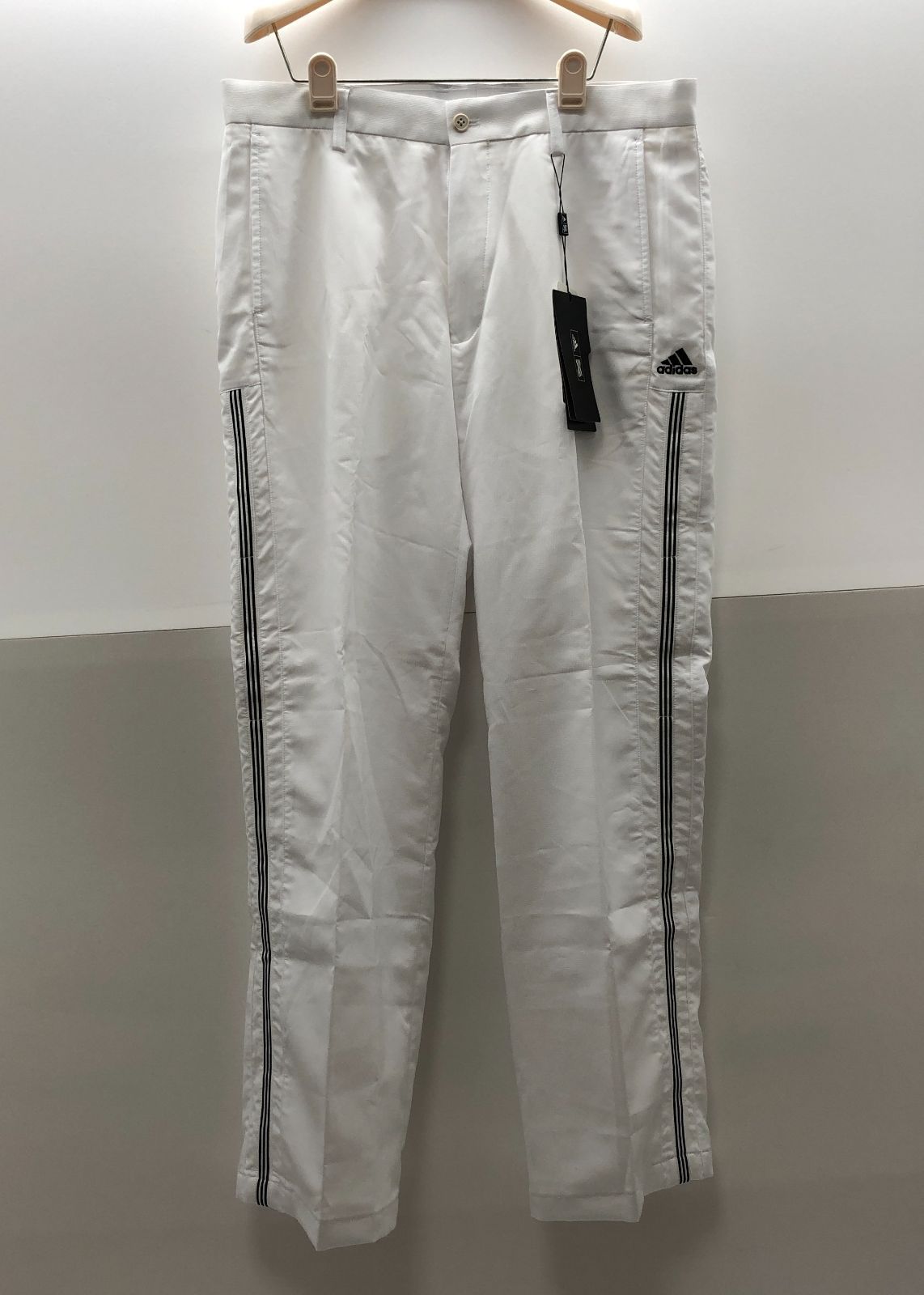 【タグ付き新品】adidas アディダス ゴルフパンツ ホワイト 85 SGKY26-1111