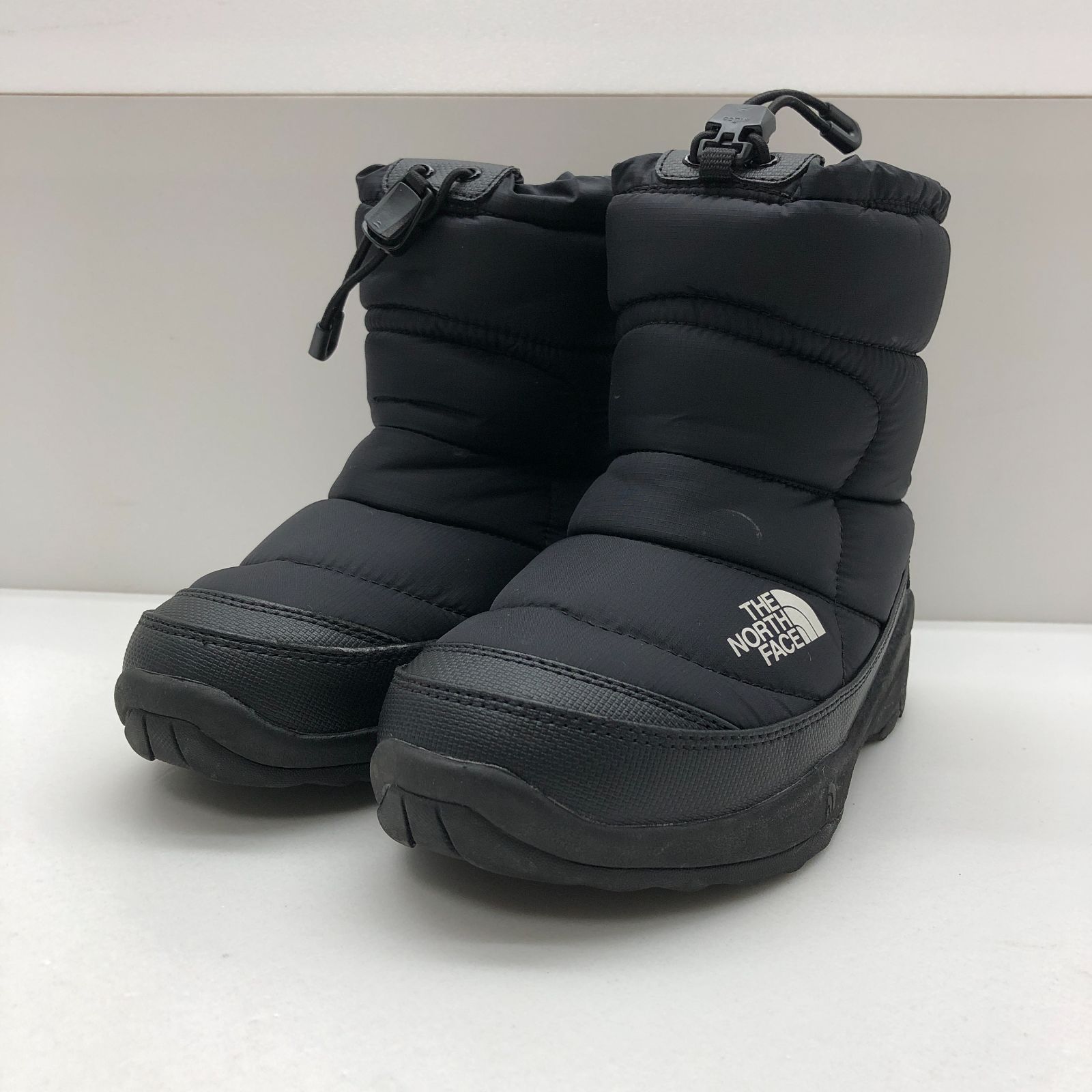 THE NORTH FACE ヌプシ ブーティ ウォータープルーフ キッズ 20cm ブラック ザノースフェイス SGNH26-1195