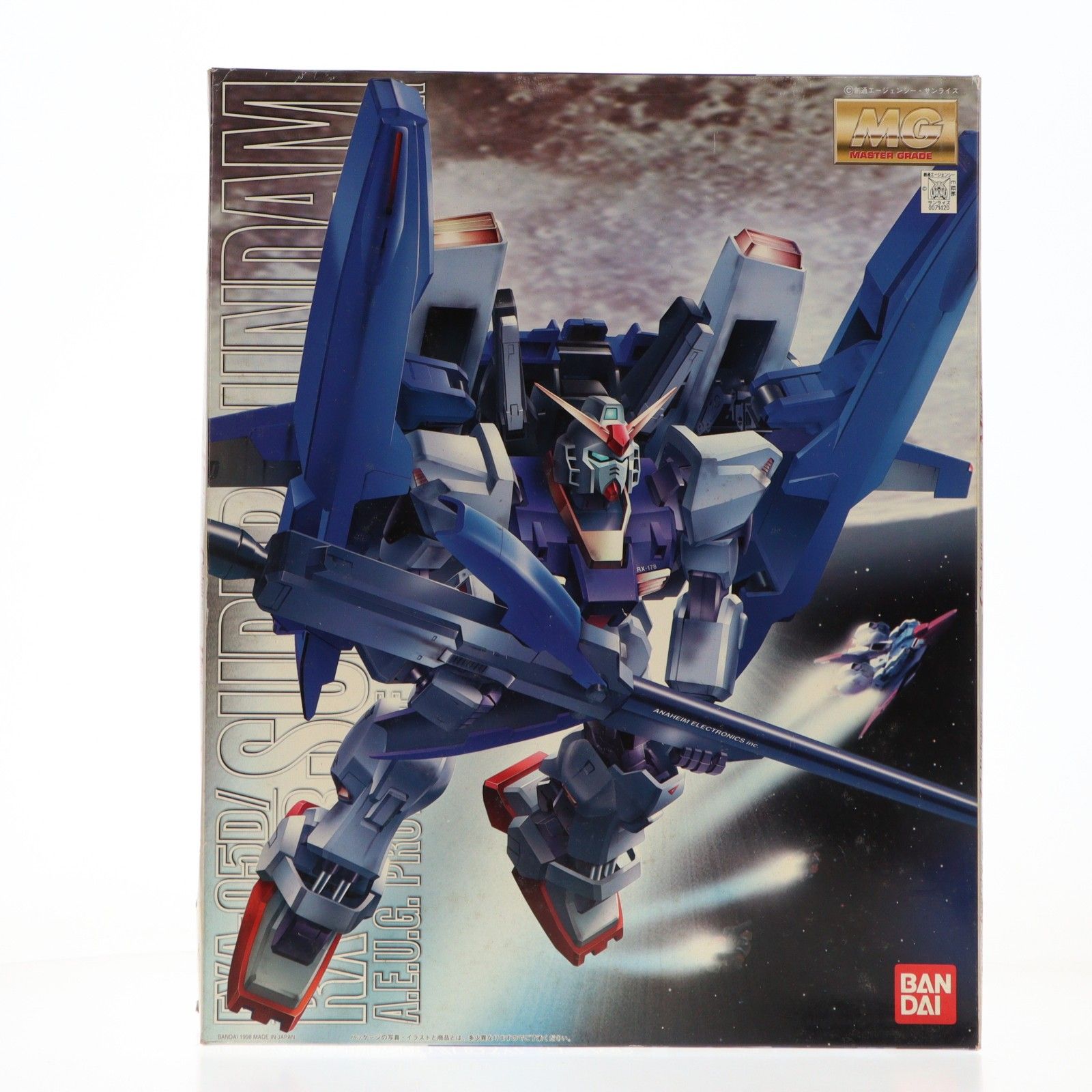 MG 1/100 FXA-05D/RX-178 スーパーガンダム （機動戦士Zガンダム