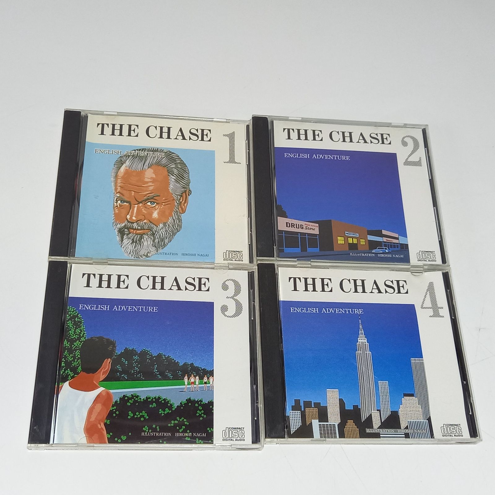 の冒険　CD版　イングリッシュアドベンチャー　シドニーシェルダン シドニー・シェルダン イングリッシュアドベンチャー THE CHASE 英語
