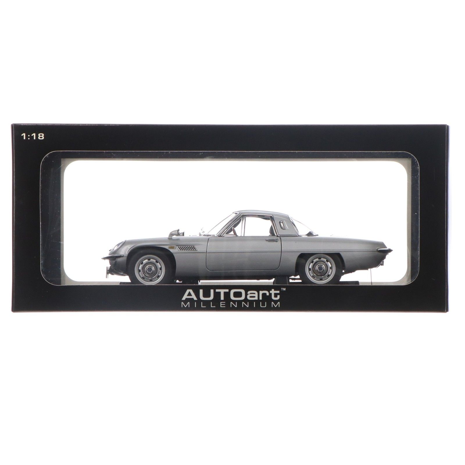 MILLENNIUM 1/18 MAZDA COSMO SPORT(コスモスポーツ)(シルバー) 完成品
