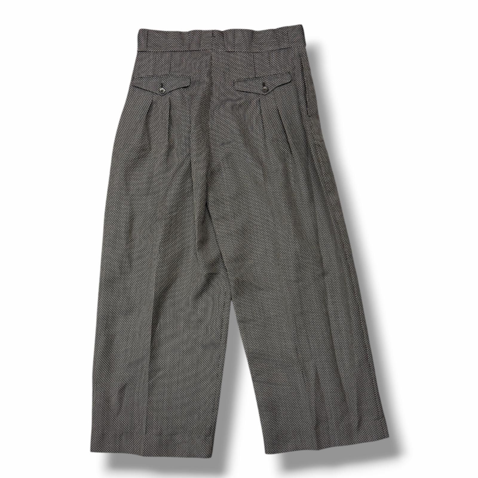新品未使用 nezuyohinten 25aw スラックス ネズヨウヒンテン 参考上代48400円 未使用 NEZU YOHINTEN 2 TACK SLACKS PANTS 2タック