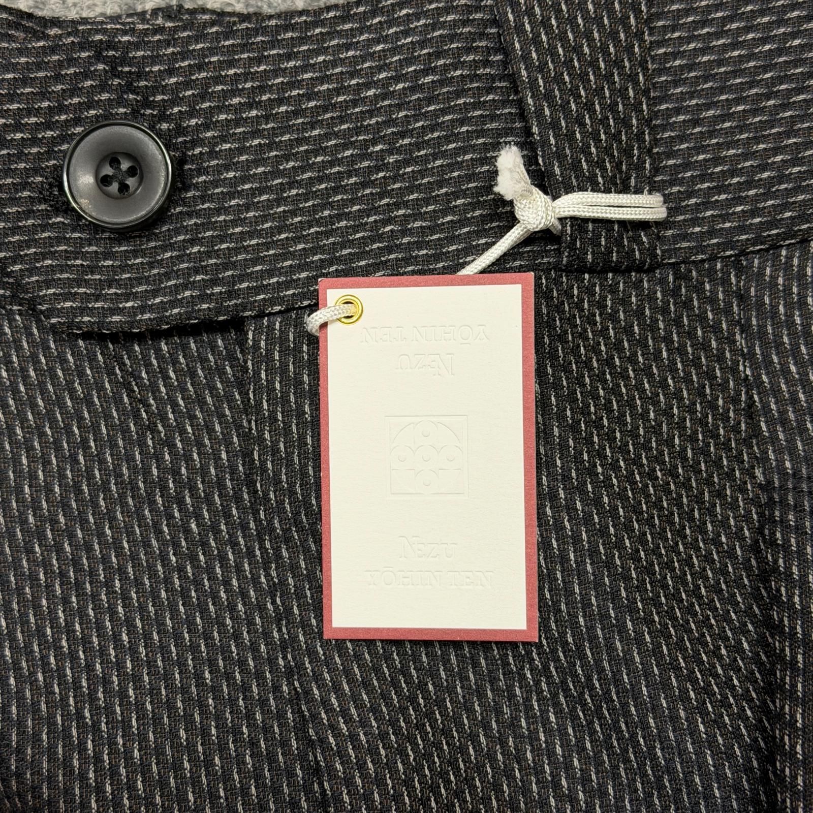 参考上代48400円 未使用 NEZU YOHINTEN 2 TACK SLACKS PANTS 2タック