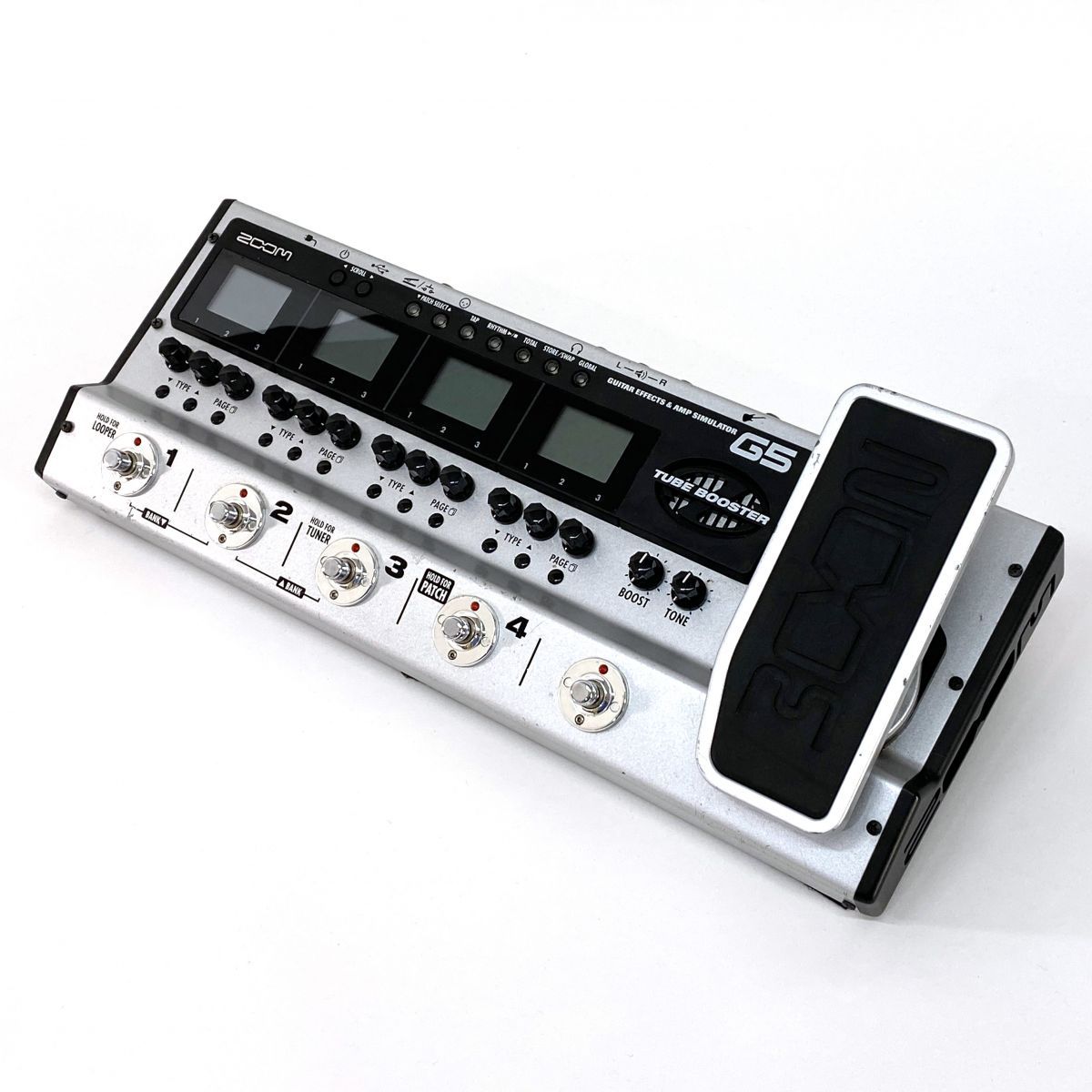 ZOOM ズーム G5 GUITAR EFFECTS＆AMP SIMULATOR ギター用 エフェクター 