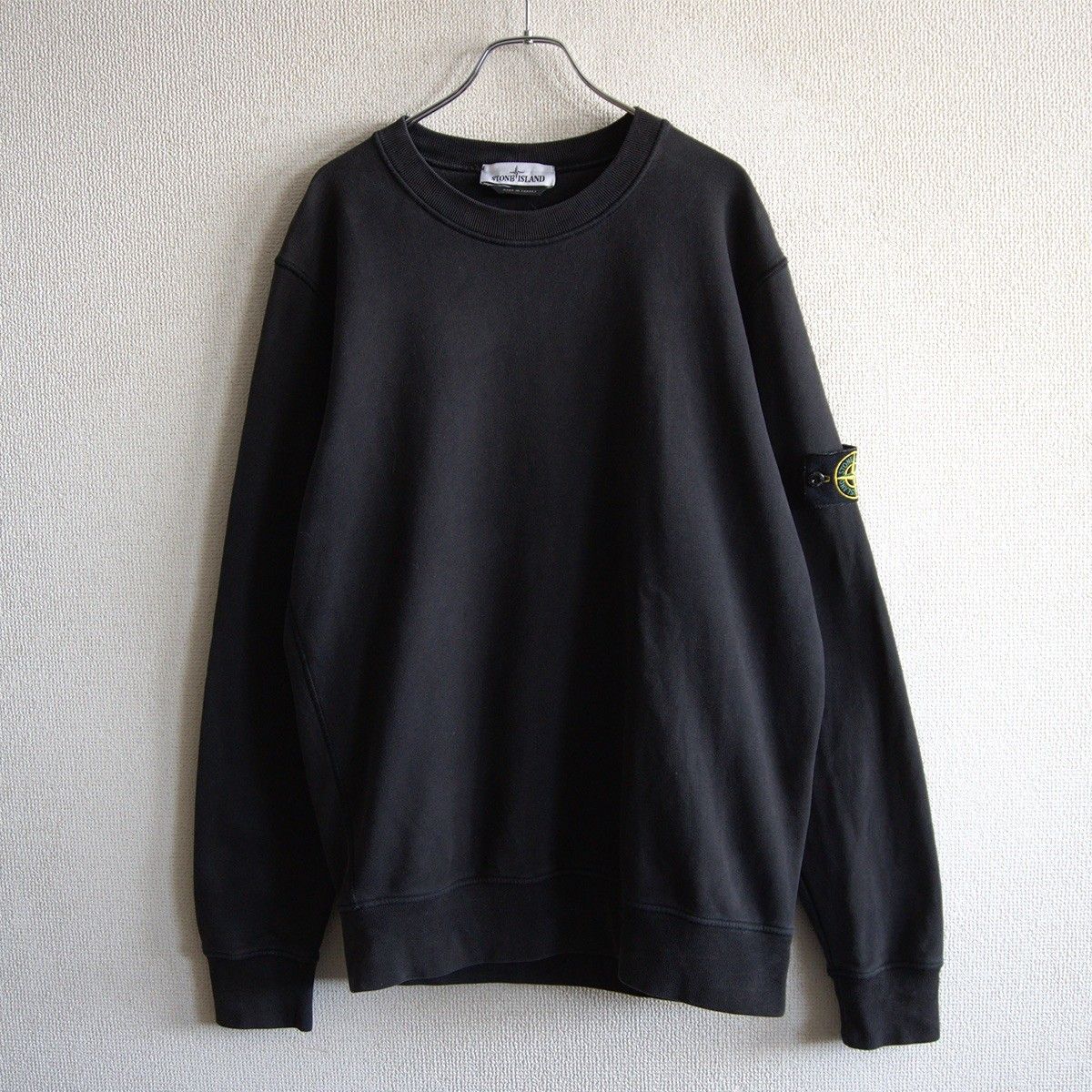 2022AW】STONE ISLAND【Sweatshirts】L スウェット ブラック ストーン 