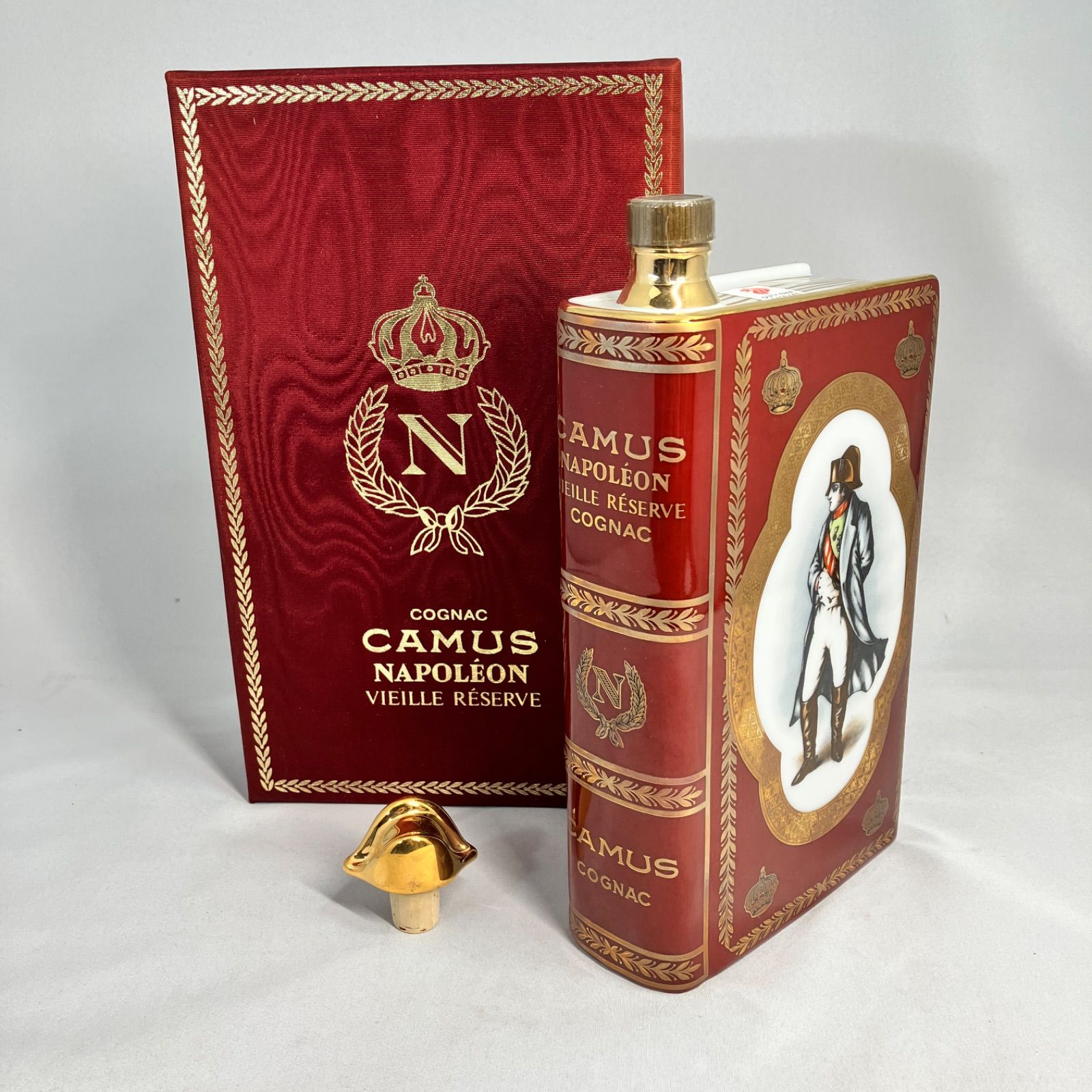 未開栓 古酒 CAMUS NAPOLEON BOOK 赤 カミュ ナポレオン 未開栓 CAMUS ナポレオン ブック レッド 700ml - メルカリ