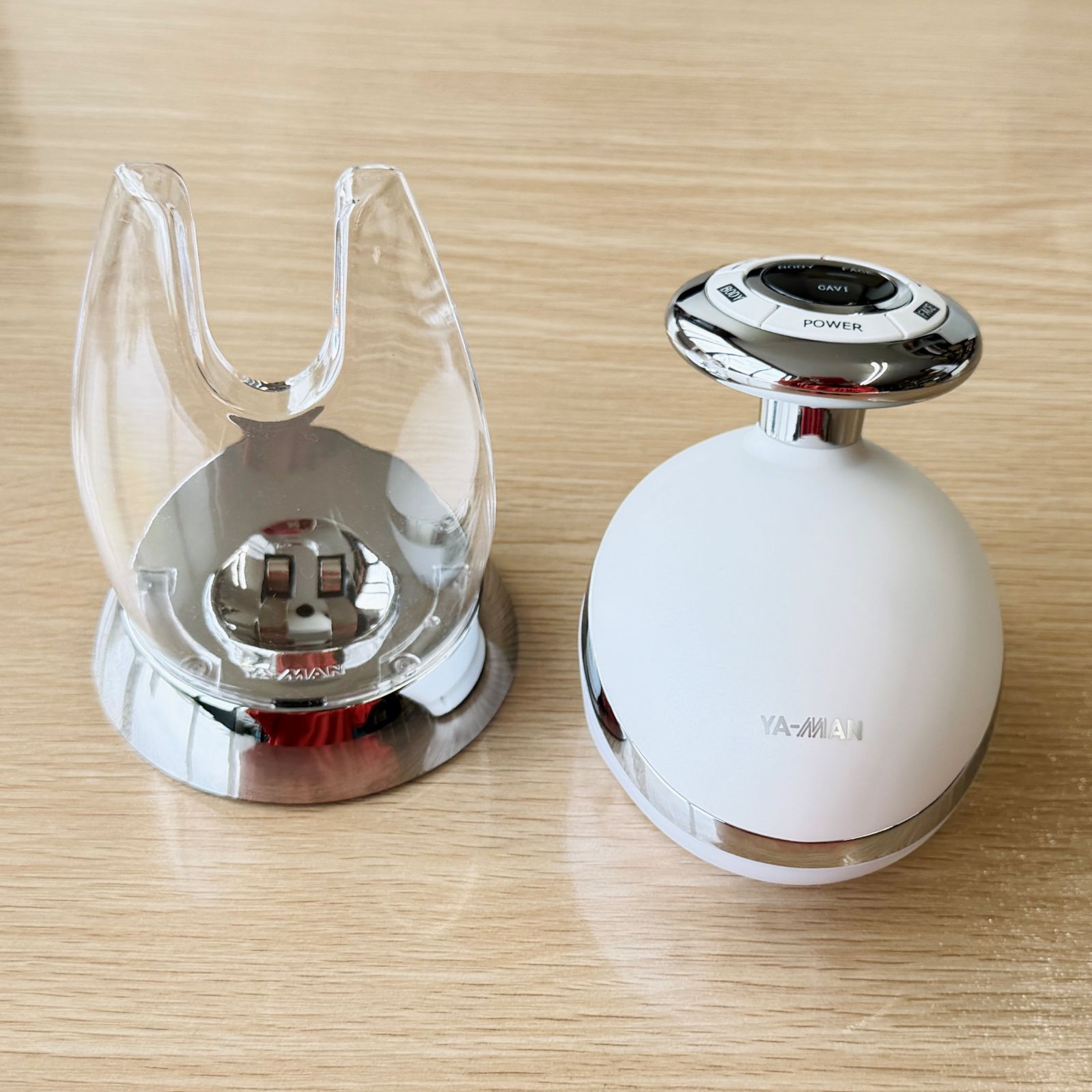 ヤーマン YA-MAN キャビスパRFコア HRF-17W ホワイト 家庭用美容器 