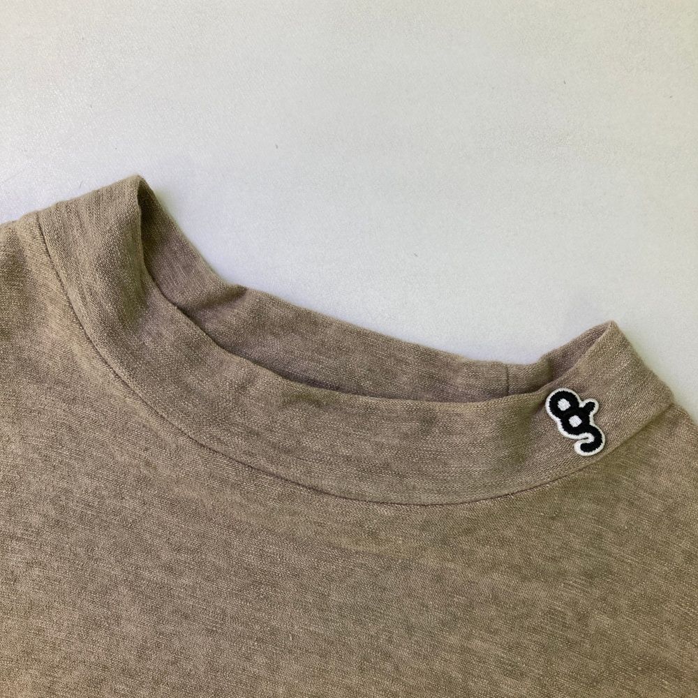サイズ：L 8G SHOOT エイジシュート モックネック 半袖Tシャツ パイル