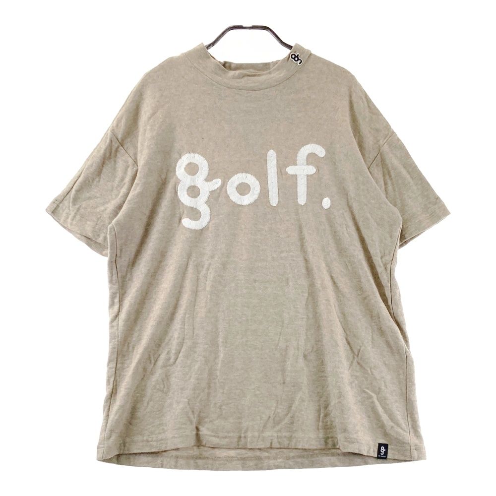 サイズ：L 8G SHOOT エイジシュート モックネック 半袖Tシャツ パイル