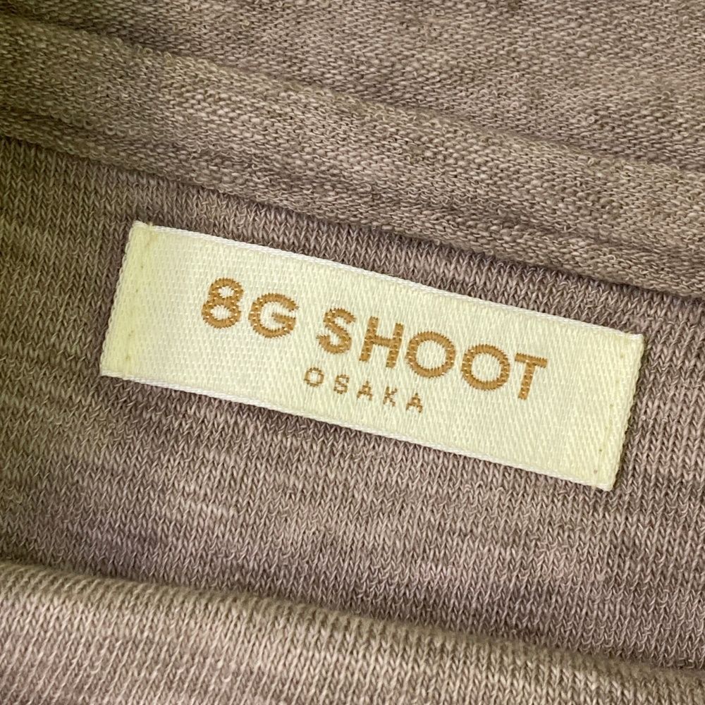 8G SHOOT ベージュ golf. ロゴ入りシャツ | ヤマダウェブコム