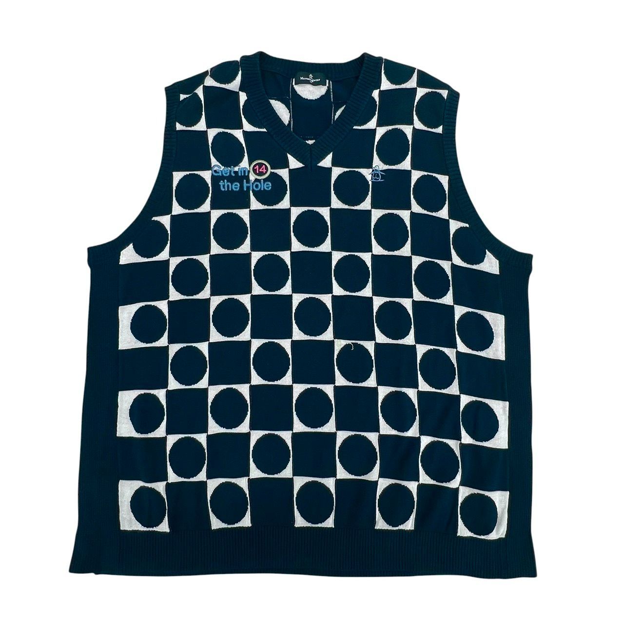 Munsingwear マンシングウェア メンズ ベスト ネイビー 3Lサイズ 