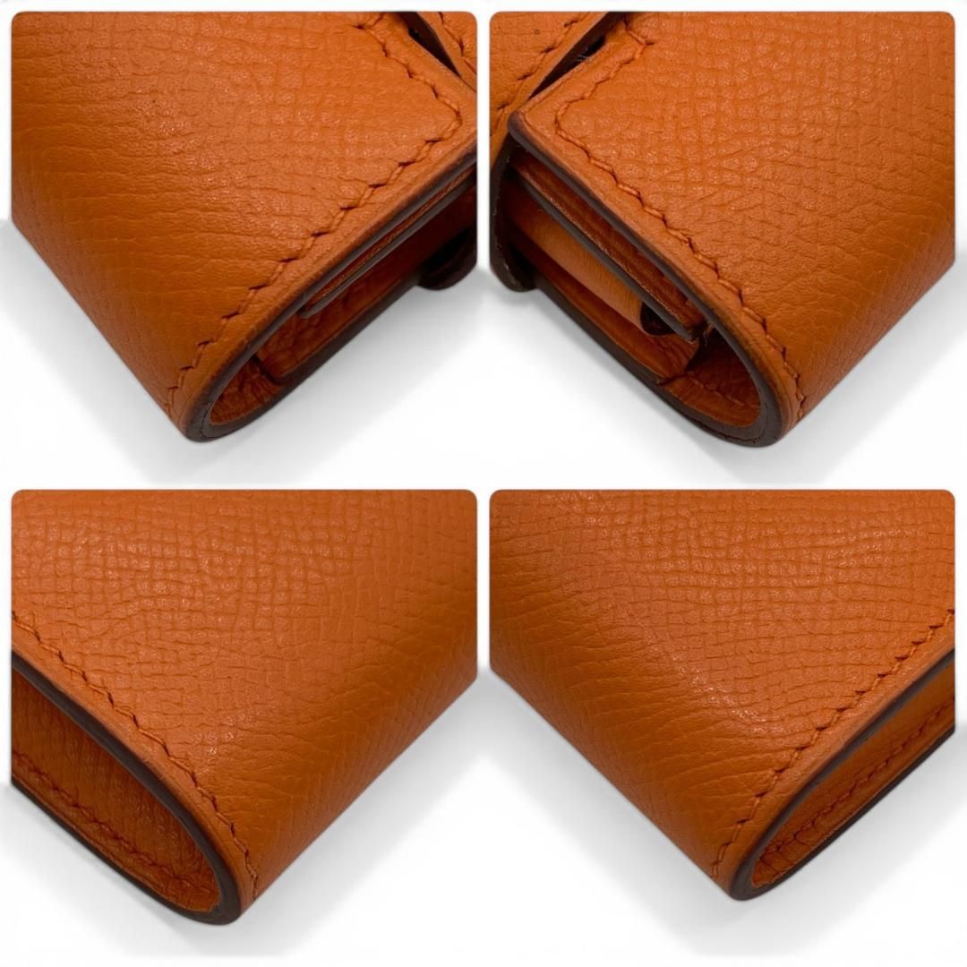 超極美品】エルメス HERMES 二つ折り長財布 ケリーウォレット ヴォー 