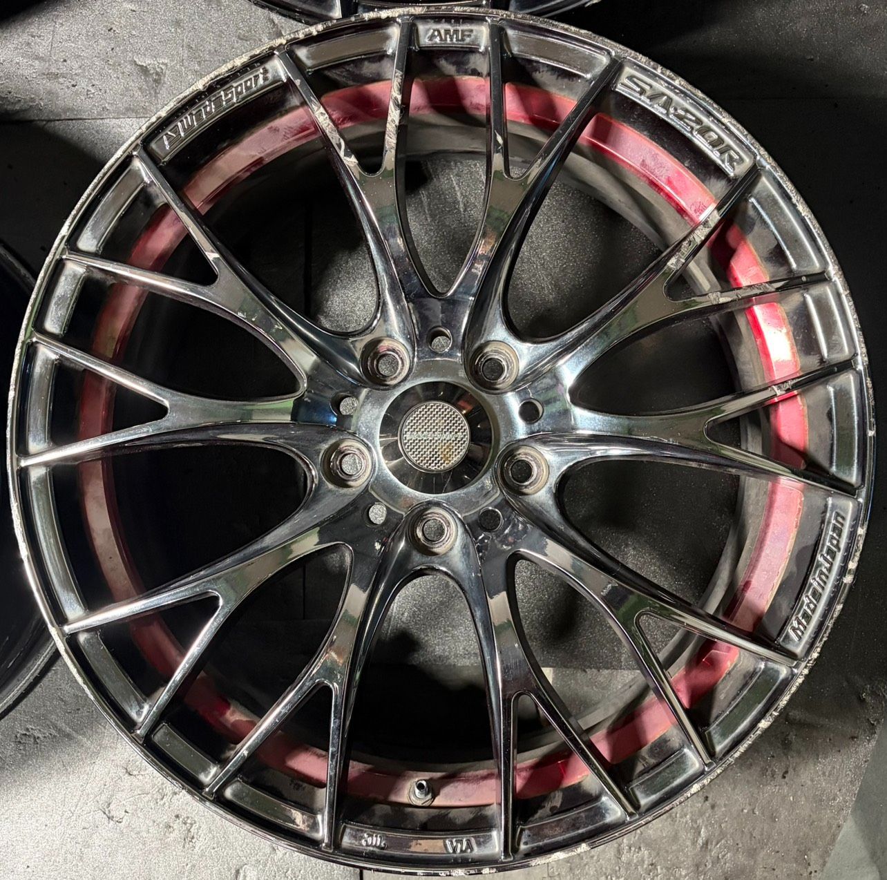 weds Sport SA20R 18インチ 7.5J +45 PCD 114.3 ハブ径約73mm ウェッズ 