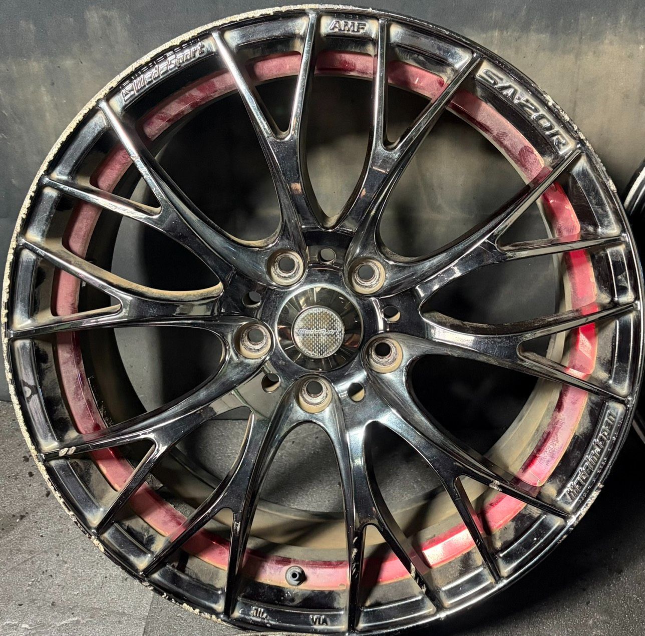 weds Sport SA20R 18インチ 7.5J +45 PCD 114.3 ハブ径約73mm ウェッズ