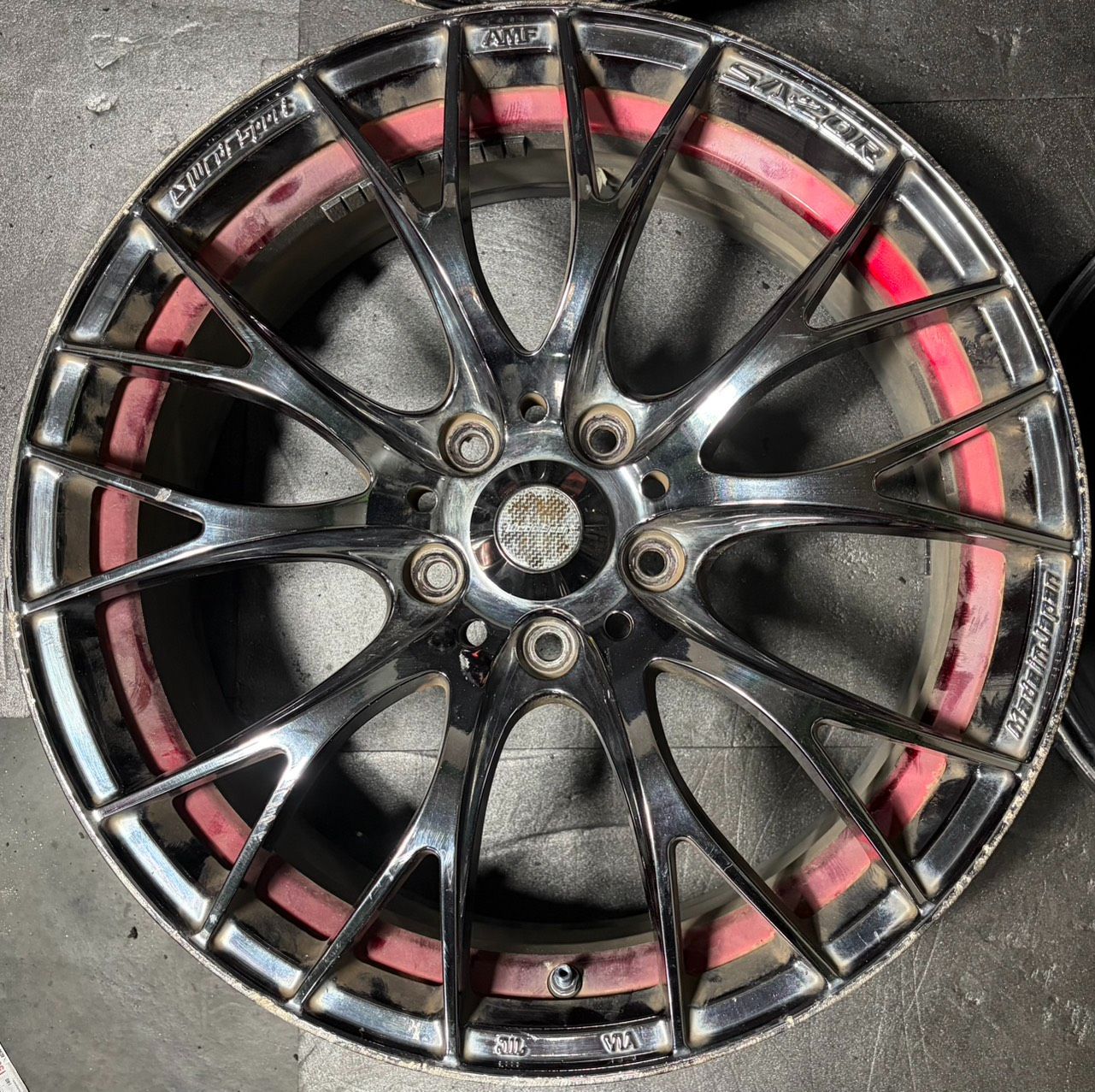 weds Sport SA20R 18インチ 7.5J +45 PCD 114.3 ハブ径約73mm ウェッズ 