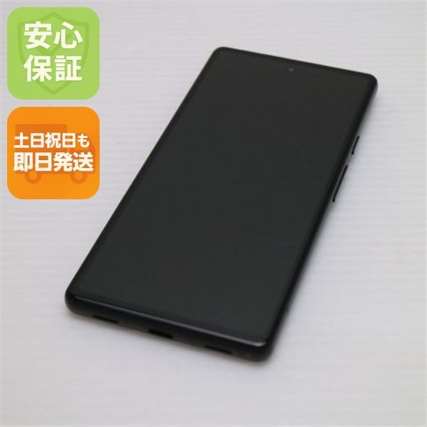 良品中古 SIMフリー Google Pixel 6a チャコール スマホ 白ロム 中古 