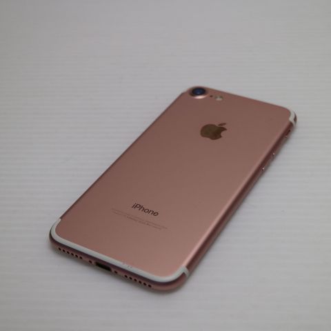 美品 SIMフリー iPhone7 32GB ローズゴールド 即日発送 スマホ apple 