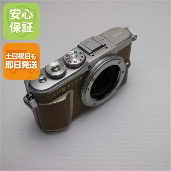 美品 OLYMPUS PEN E-PL9 ボディ ブラウン オリンパス 土日祝発送OK 