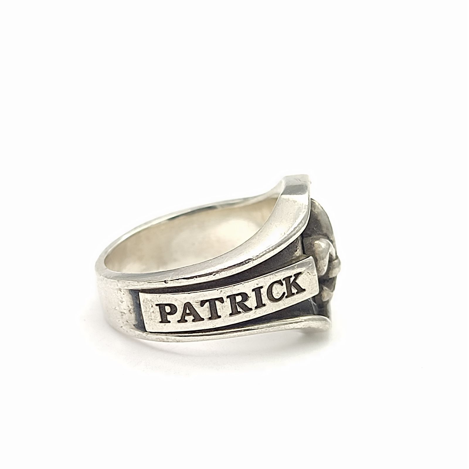 美品】PATRICK COX パトリックコックス フレアデザインリング ユリの 