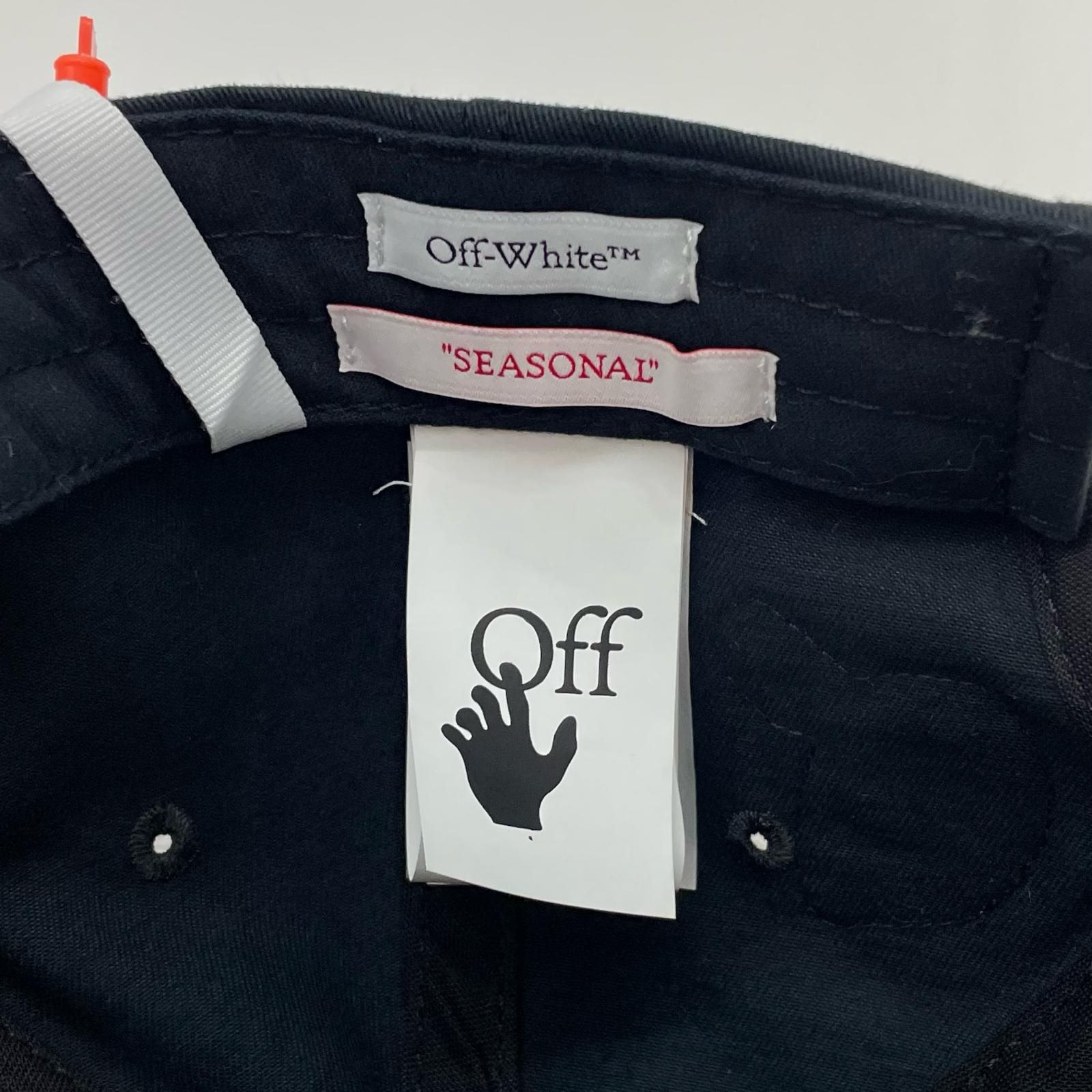 中古】OFF-WHITE | オフホワイト BASEBALL CAP WITH PATCH キャップ