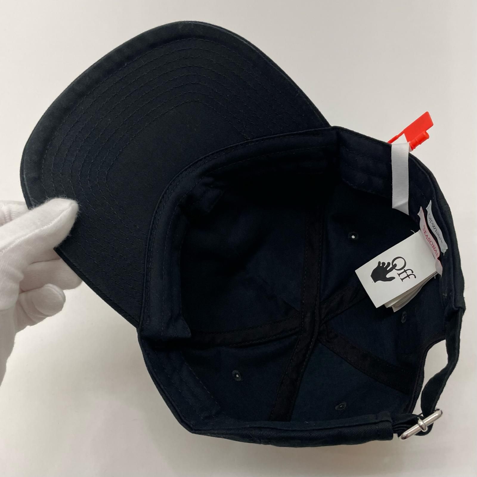 中古】OFF-WHITE | オフホワイト BASEBALL CAP WITH PATCH キャップ