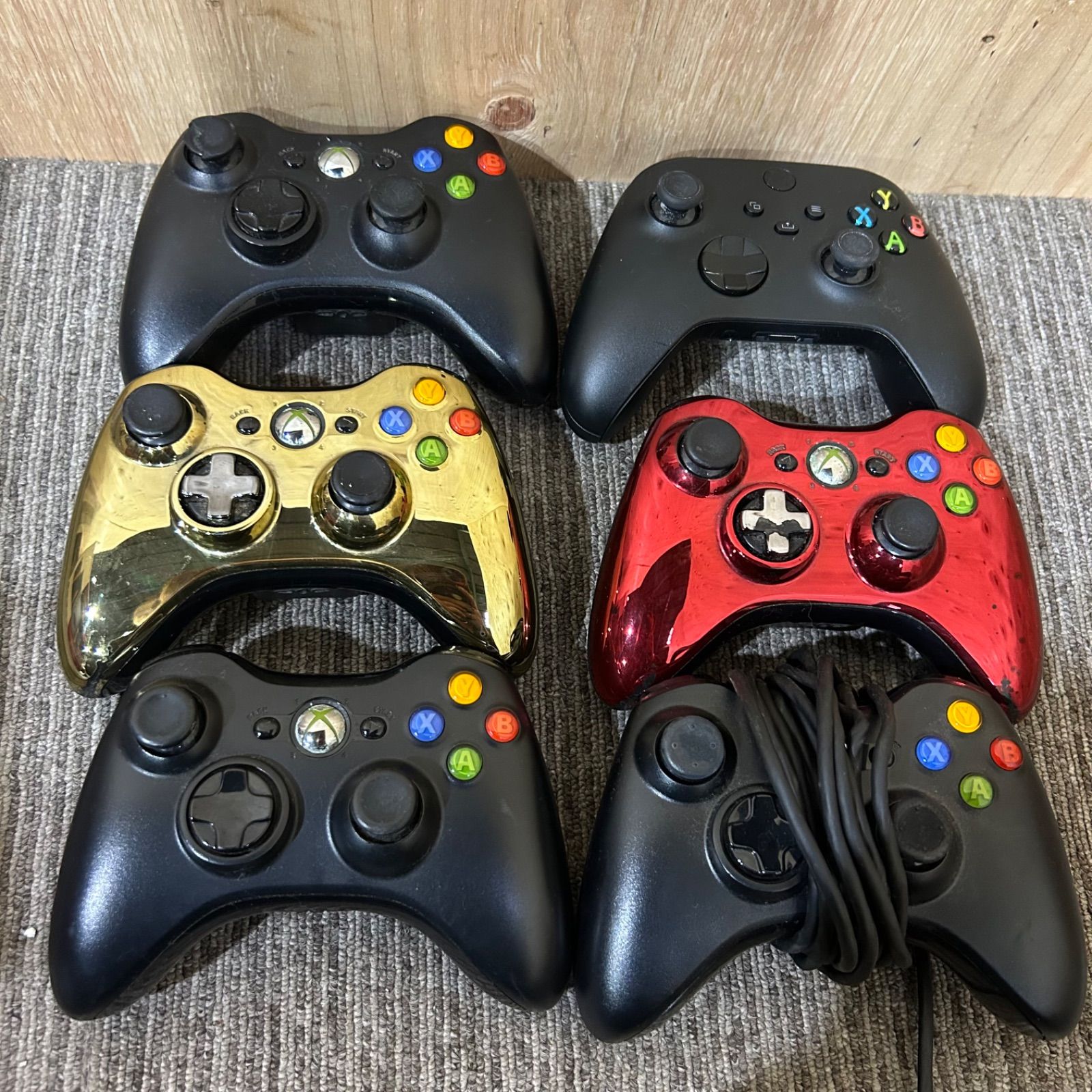 【SGM】ジャンク Xboxコントローラー6点