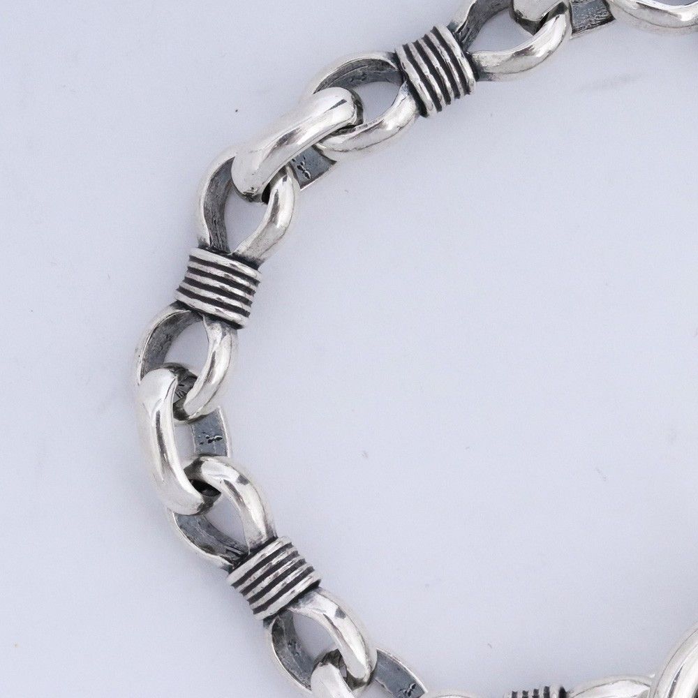 LARRY SMITH LUCK CHAIN BRACELET S シルバー BR-0078 - メルカリ