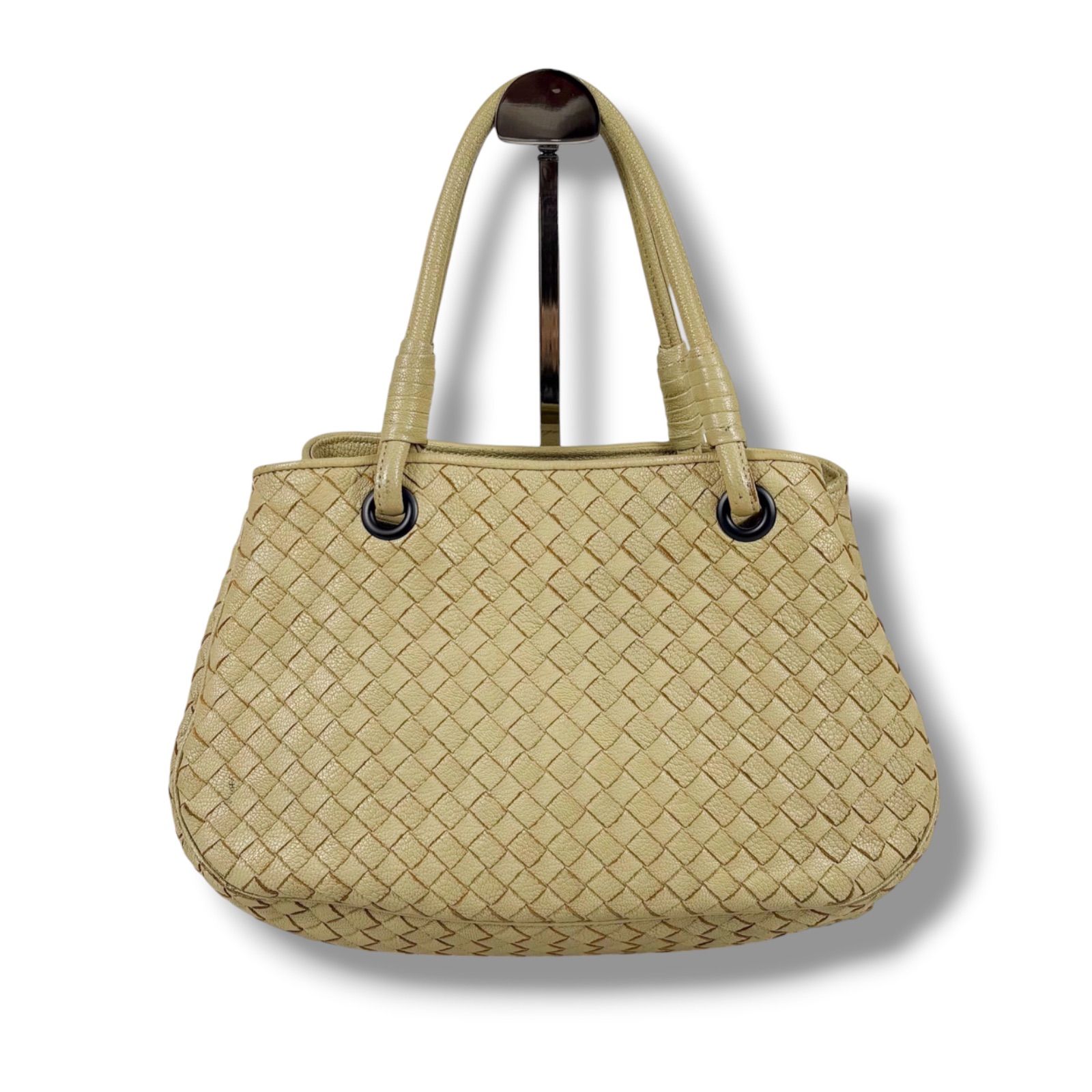 ボッテガヴェネタ BOTTEGA VENETA イントレチャートレザー サッチェル 
