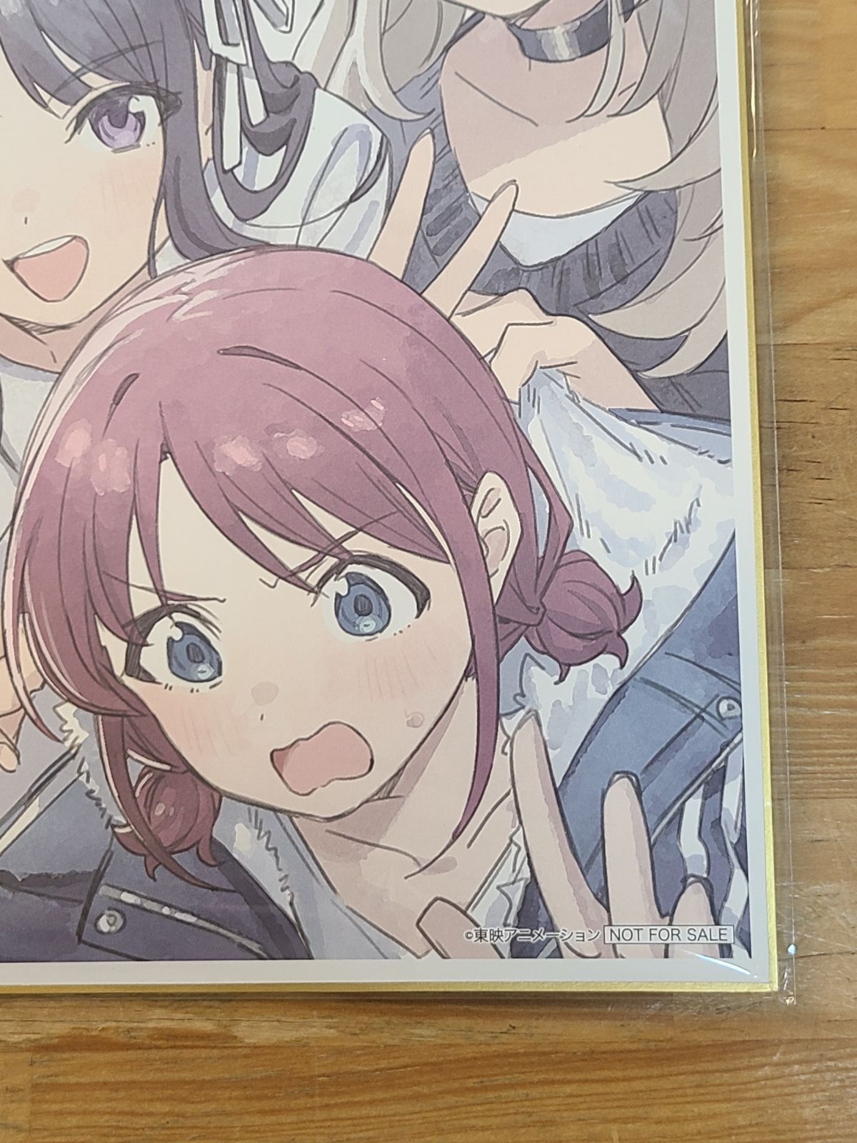 未開封 ガールズバンドクライ 予約特典 キャラクターデザイン手島nari