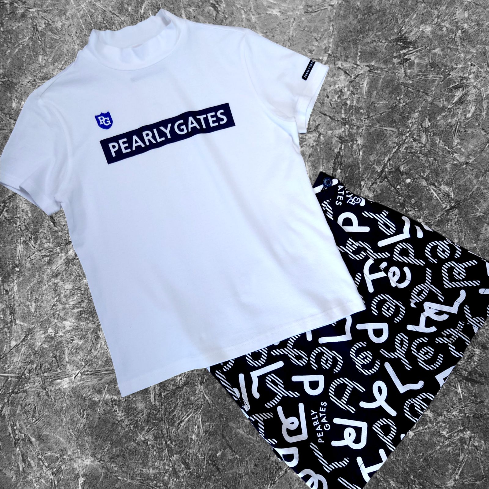 PEARLY GATES PGロゴ　セットアップ PEARLY GATES PGロゴ セットアップ 【公式通販】