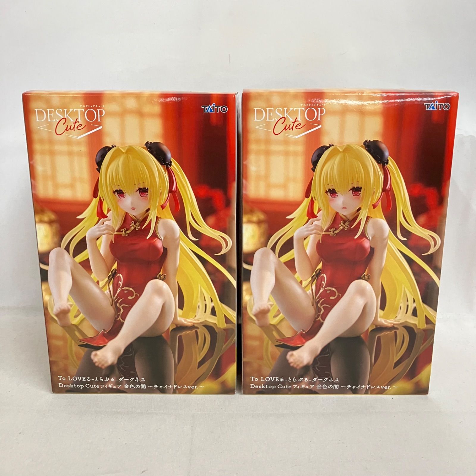 未開封 To LOVEる ダークネス Desktop Cute 金色の闇 チャイナドレス