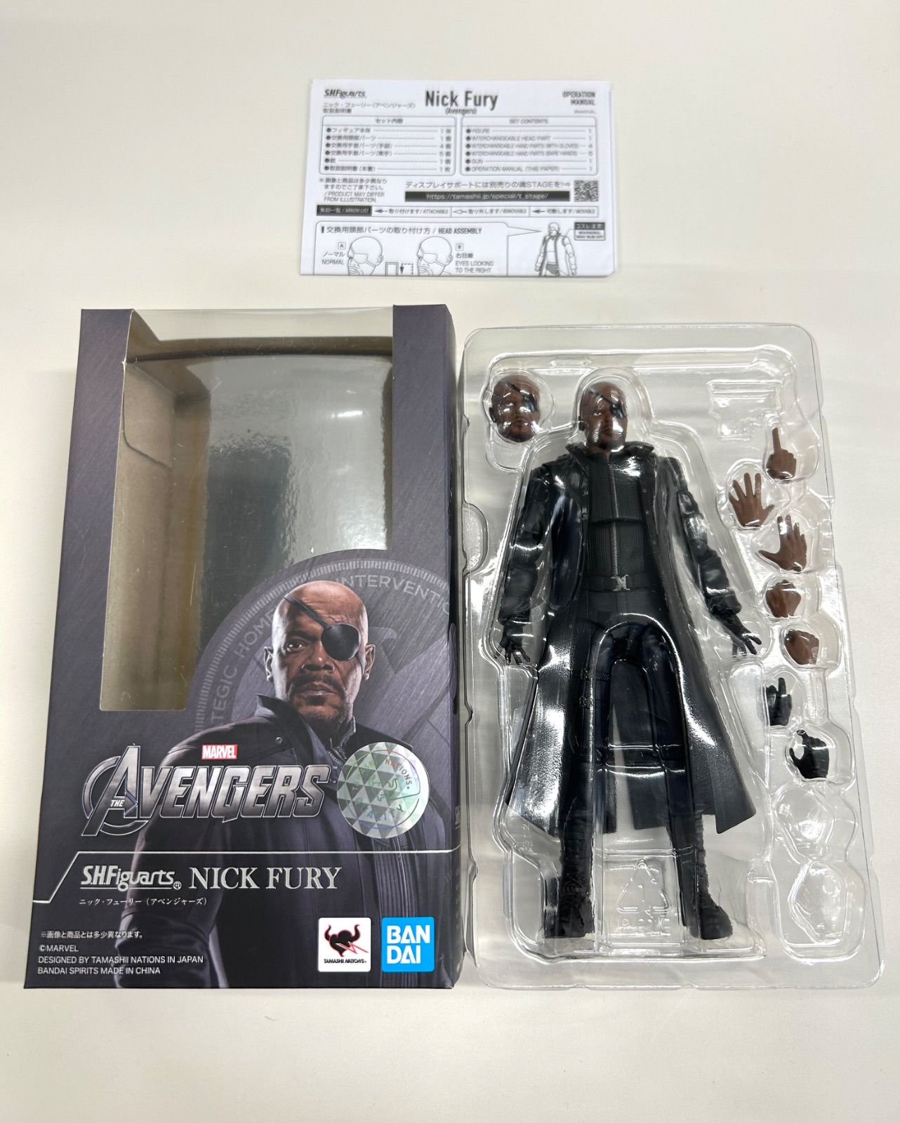 欠品有り】S.H.Figuarts ニック・フューリー (アベンジャーズ)-公式 