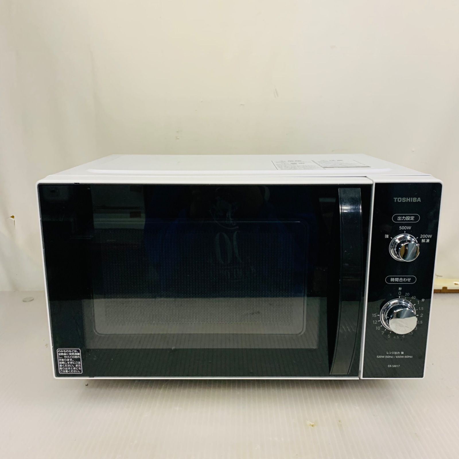TOSHIBA デンシレンジ-range ER-SM17(W) 2019年セイ 東芝 電子レンジ