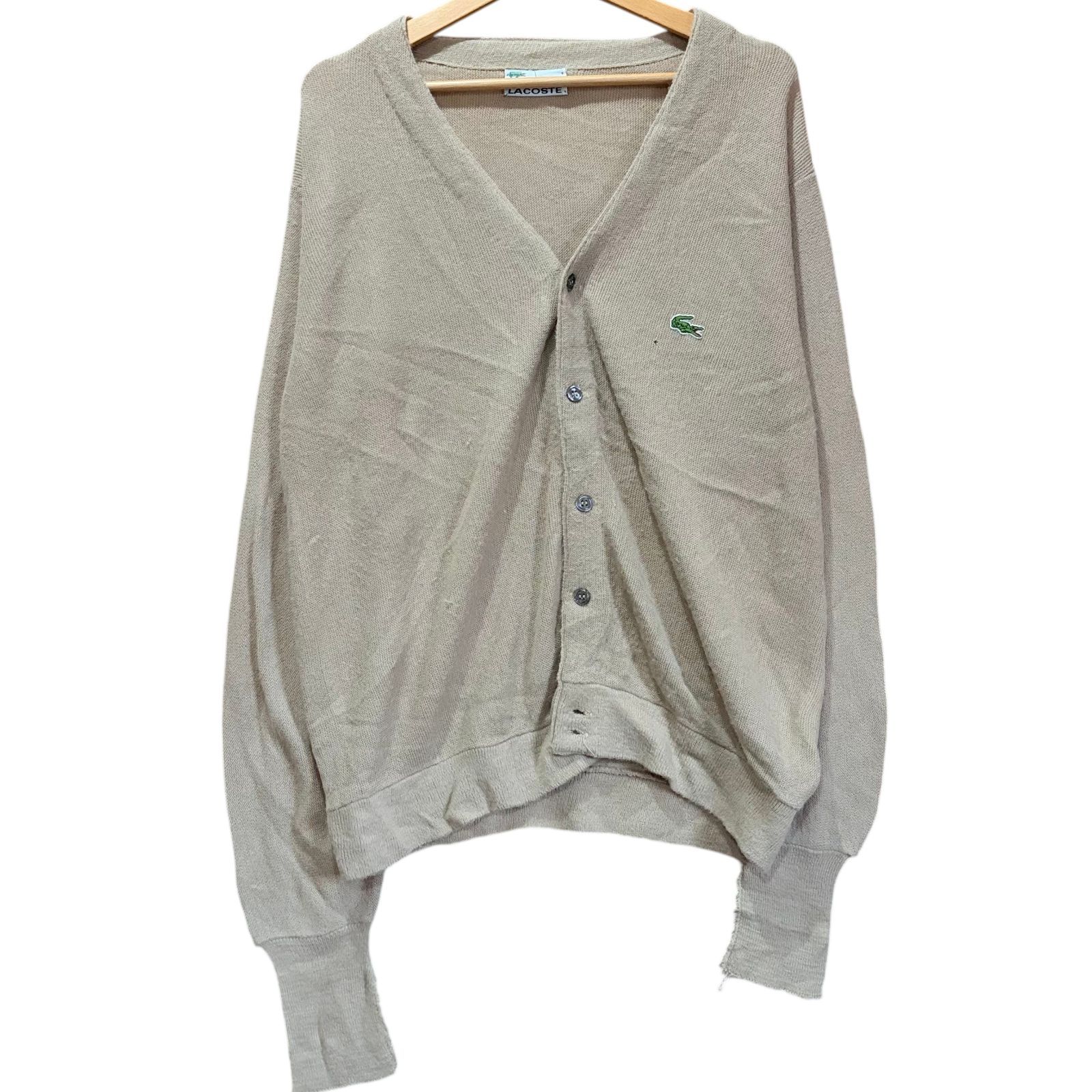 IZOD LACOSTE アイゾッド ラコステ カーディガン 70s 80s 糸巻きタグ 