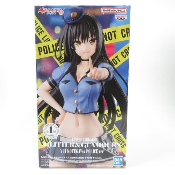 ルートラブル ダークネス 古手川唯 フィギュア ポリスver. 6個 中古 未開封品 GLITTER＆GLAMOURS To LOVEる-とらぶる-ダークネス