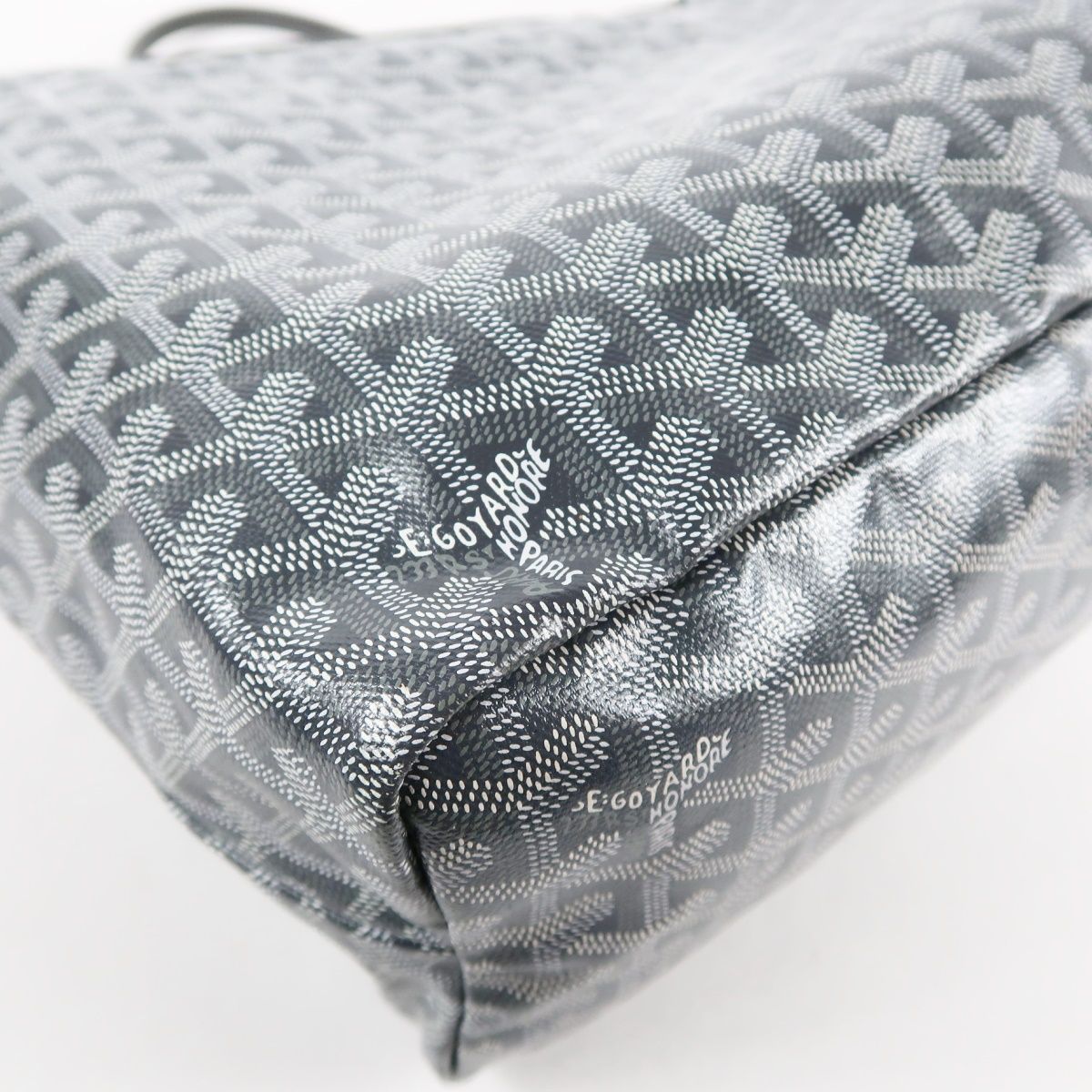 超美品】GOYARD ゴヤール サンルイPM トート ハンドバッグ グレー系 