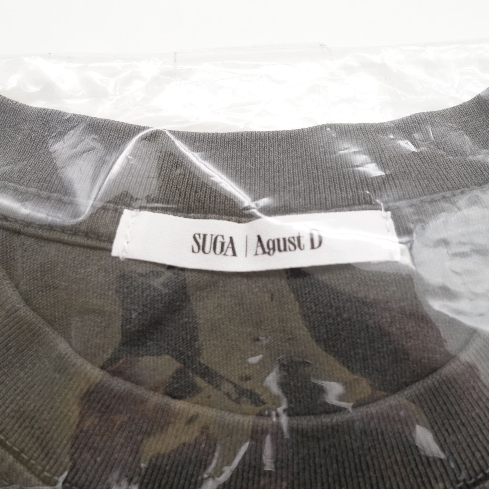 BTS シュガ Tシャツ Agust D グレー Mサイズ Agust D TOUR D-DAY in